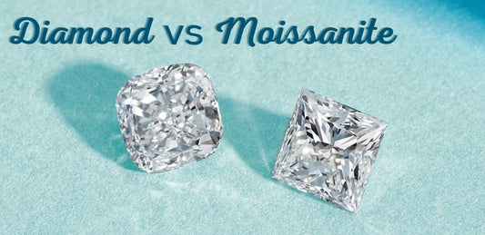Difference between Moissanite and Diamonds