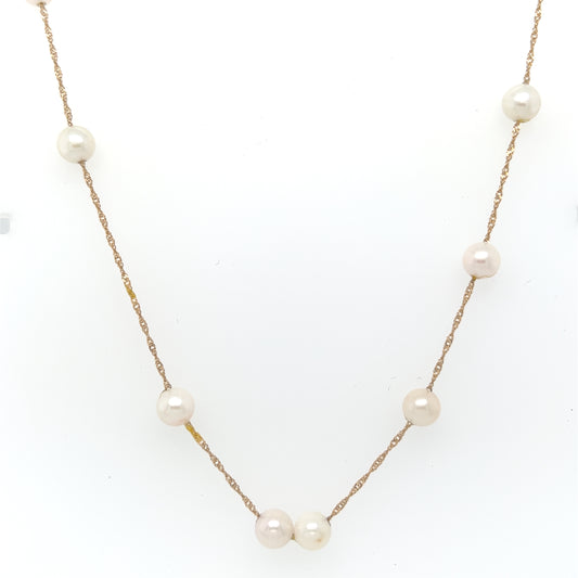 Beaded Pearl necklace