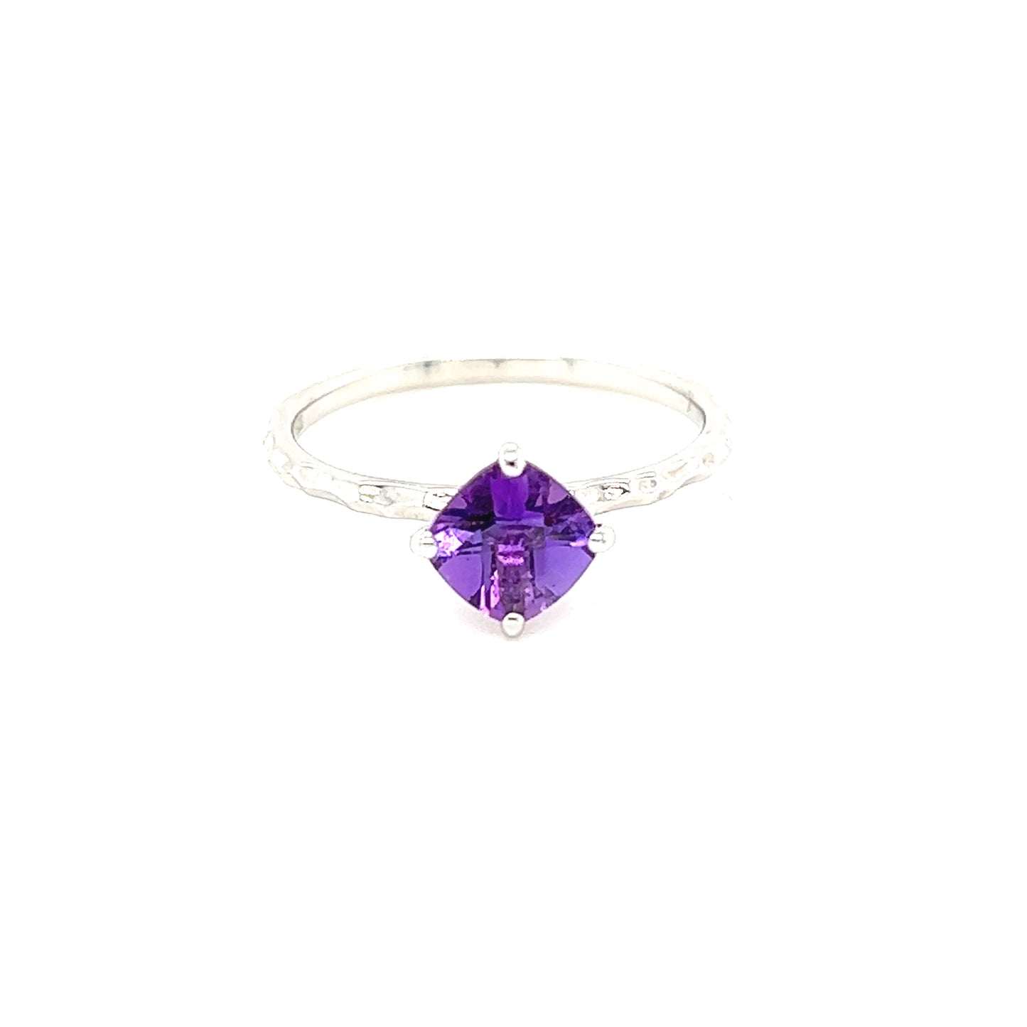 10K AMETHYST Purple Ring