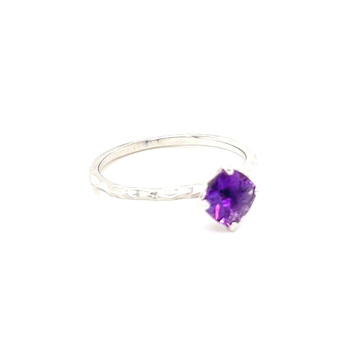 10K AMETHYST Purple Ring