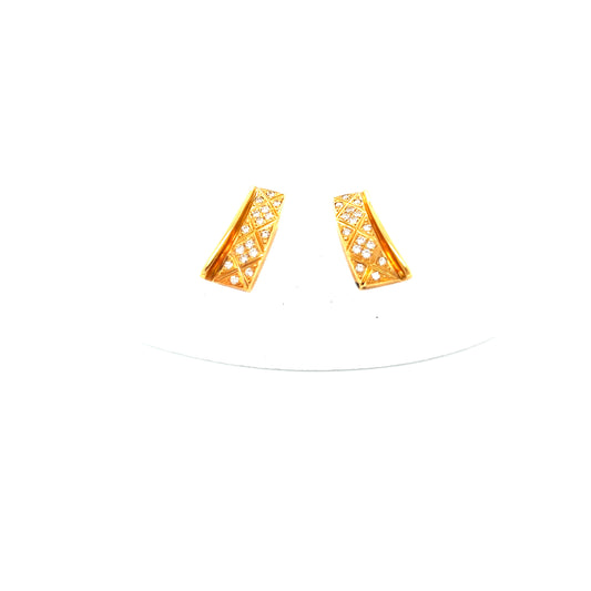 Yellow Gold Hoop earrings