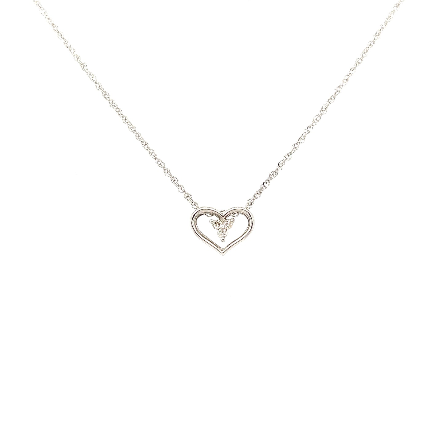 K18 Favourite Heart Necklace