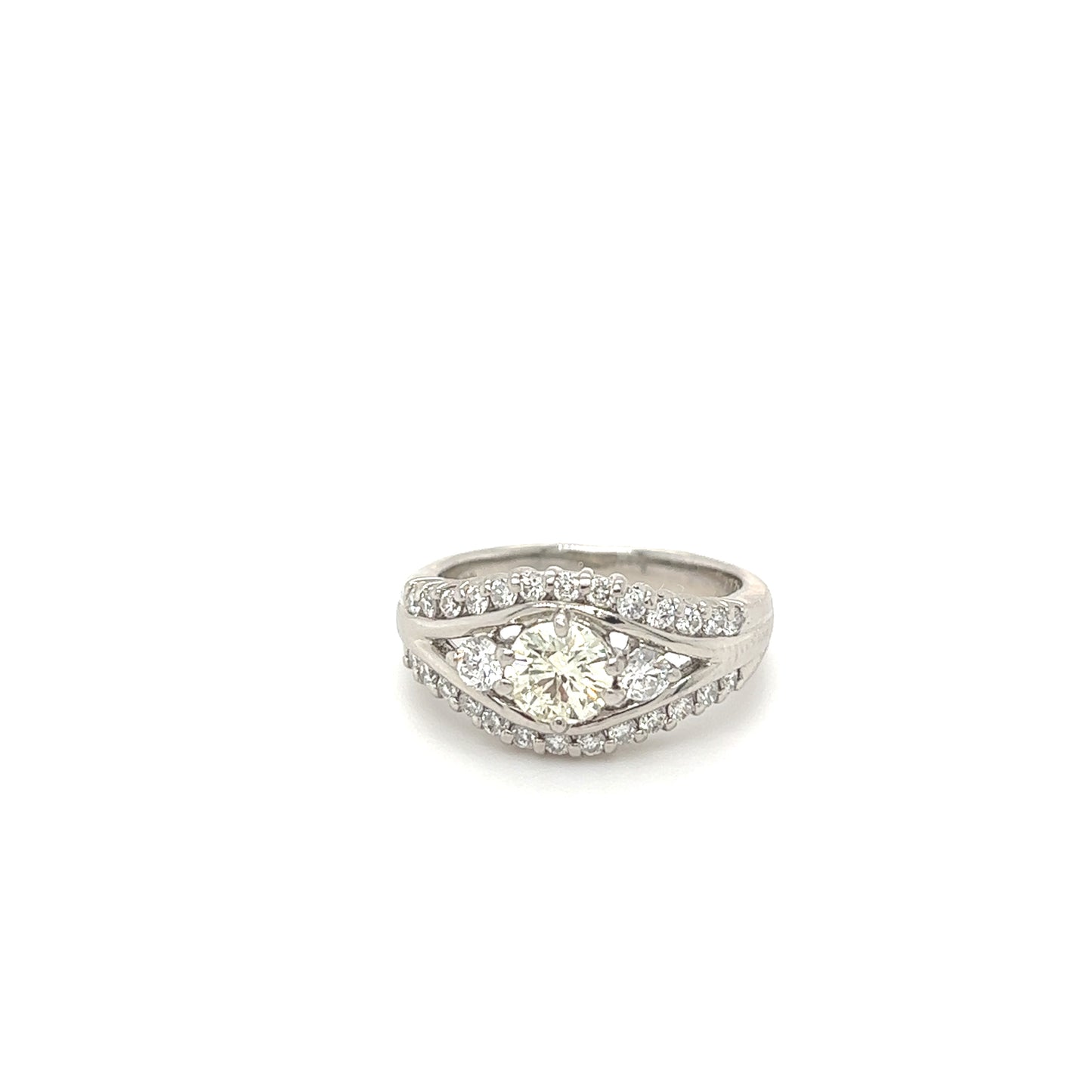 PT900 Precious Solitaire Diamond Ring