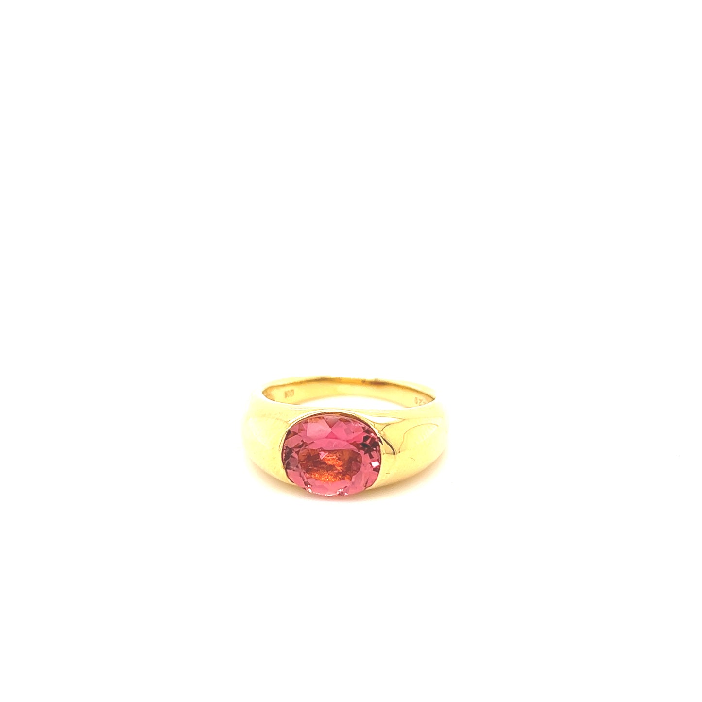 18K Pink Tourmaline Ring
